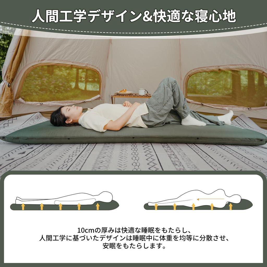 Naturehike Официальный воздушный надувной кемпинговый надувной насос с бесконечной толщиной воды, ультра-спящий автомобиль, спящий в случае стихийного бедствия, можно использовать во всех сумках для хранения, в комплекте коврик,