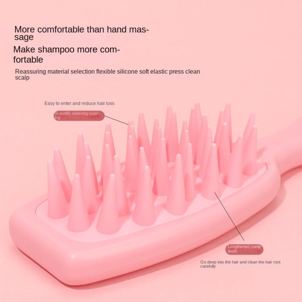 Clean Scalp Massage Comb Extended Handle Beauty Hair Tool New Hair Washing Comb Women