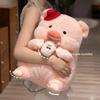 Kawaii 35/45cm Stuffed Animals Fruit Tea Pig Grape Cherry Carrot Super Soft Dolls Girls Boys Birthday Gifts Home Decor Pillow