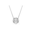 Swarovski Dragon And Phoenix Crystal Pendant Necklace Women necklace Silver 5686320