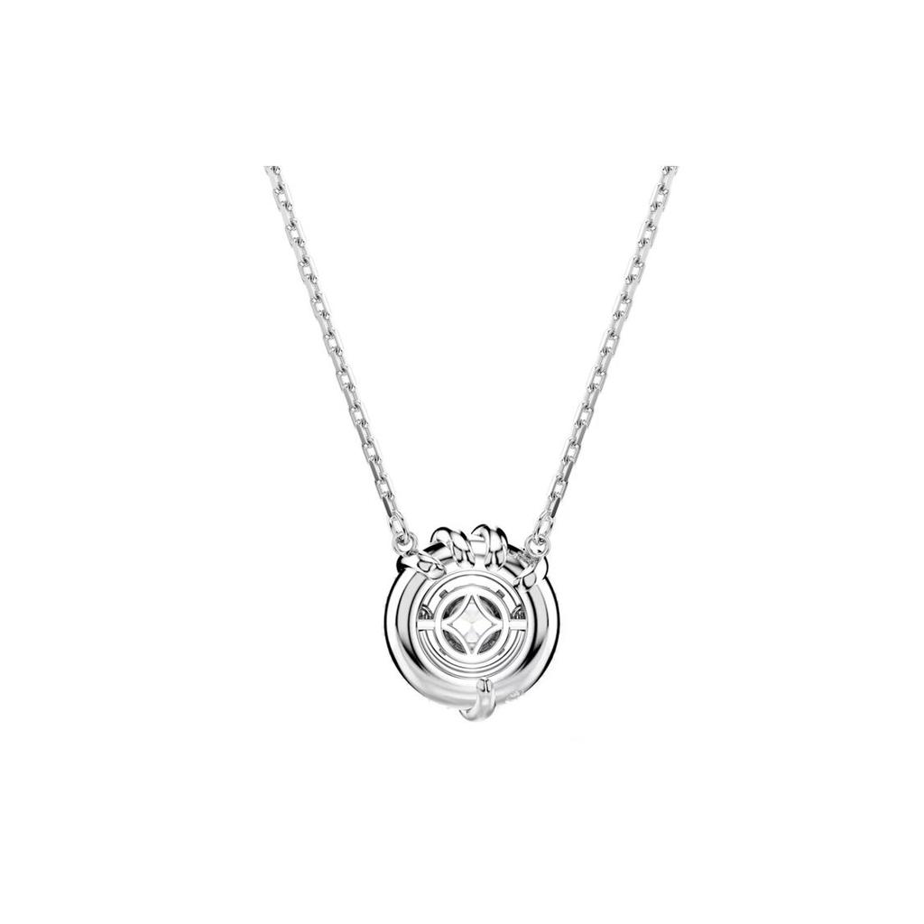 Swarovski Dragon And Phoenix Crystal Pendant Necklace Women necklace Silver 5686320