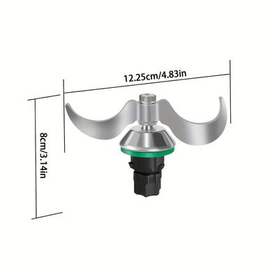 Нож для теста для Thermomix TM6/TM5 - Запасной перемешивающий нож. Совместим с TM6/TM5, идеальный сменный аксессуар