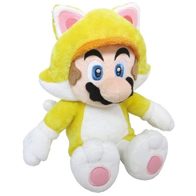 Sanei Boeki Super Mario 3D World Плюшевая игрушка Неко Марио Сидячая высота 22 см (M)