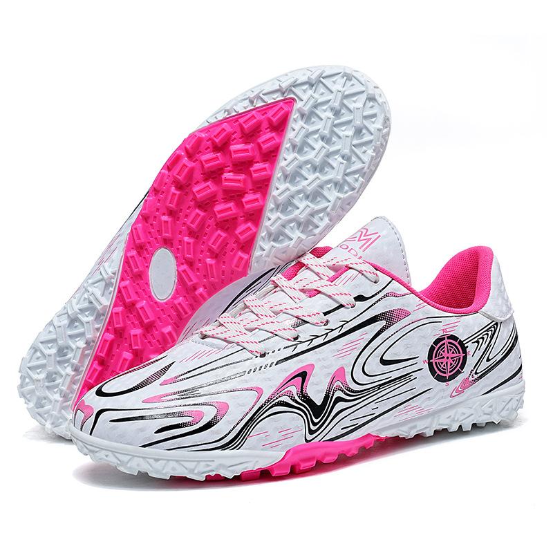 Детские футбольные бутсы с длинным штапелем плоского размера для мужчин, уличная обувь для учащихся начальной и средней школы со сломанными ногтями, молодежная спортивная обувь