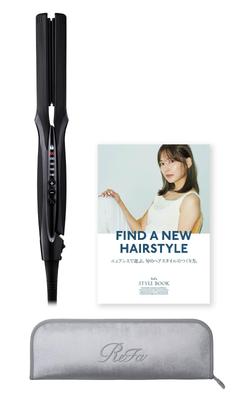 [Эксклюзивный магазин] ReFa STRAIGHT IRON PRO (черный) с чехлом и руководством по укладке волос