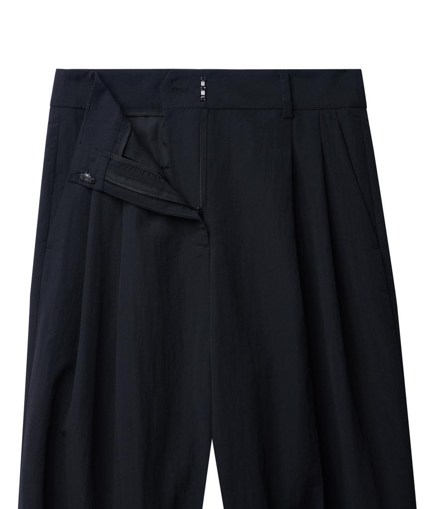 MUSINSA STANDARD WOMAN Женские широкие плиссированные брюки [Черный]