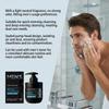 Men's Facial Cleanser Deep Cleansing Pore Oil Control with Charcoal Powder Mild Daily Cleansing Facial Refreshing Face Wash