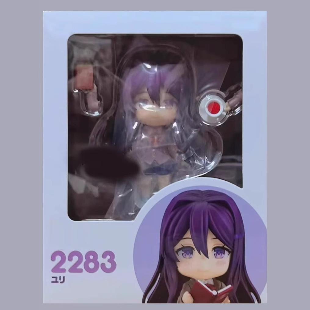 10 см Фигурки животных из Doki Doki Literature Club 2283 Юрий Саёри Нацуки Моника Декор для рабочего стола Коллекционная Прочная Подарок для фанатов аниме