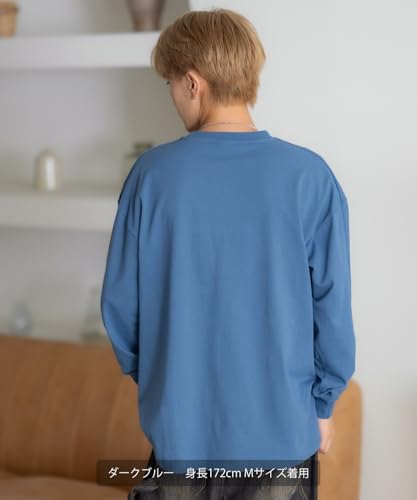 IMPROMES Casual SIDEWAYSTANCE Embroidered Downer Fox Long Sleeve T-Shirt, Men's, White