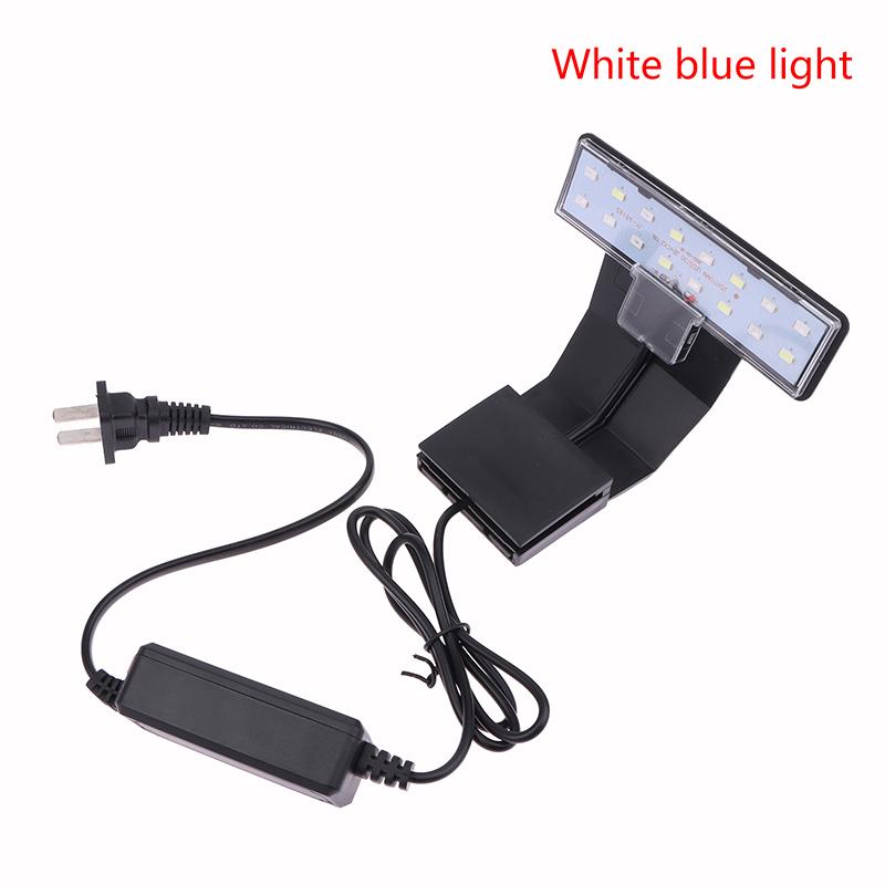 Новая светодиодная водонепроницаемая аквариумная лампа для аквариума, для выращивания водных растений, на клипсе