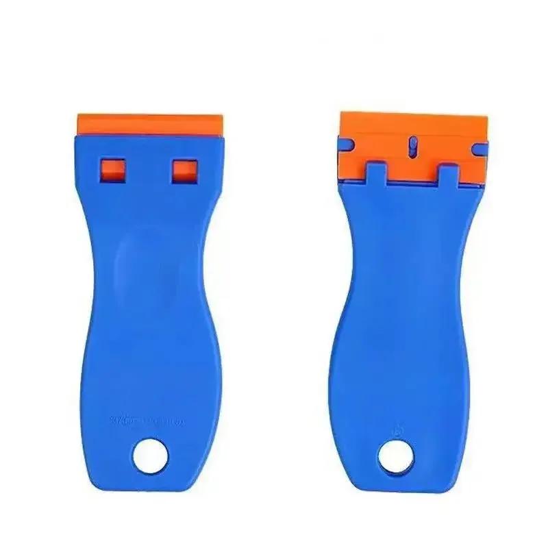 Скребок для удаления клея, многофункциональный пластиковый скребок для удаления стекла, инструмент для нанесения автомобильной пленки, кухонная лопатка для чистки