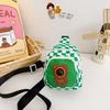 Adorable And Trendy Light Up Bear Canvas Crossbody Bag For Kids With Fun Patterns