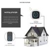 Smart Wireless Doorbell for Home, One-to-Two with Remote Control, Long Range, Ideal for Elderly, Easy Press Ding-Dong Button