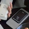 Аксессуар для телефона Чехол-кошелек для карт с рисунком кошки, защита от отпечатков пальцев, из ПУ-кожи, пылезащитный, MagSafe Card Case для iPhone