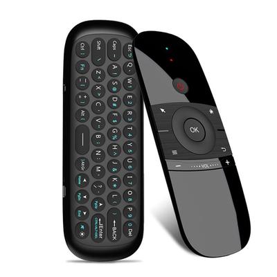 W1 Fly Air Mouse Беспроводная клавиатура Мышь 2,4G Перезаряжаемый мини-пульт дистанционного управления для Smart TV Box Mini