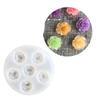 6 Styles 3D Crystal Little Flower Ornament Silicone Mold Suitable for Epoxy Resin Diy Crafts Jewelry Making Home Decor