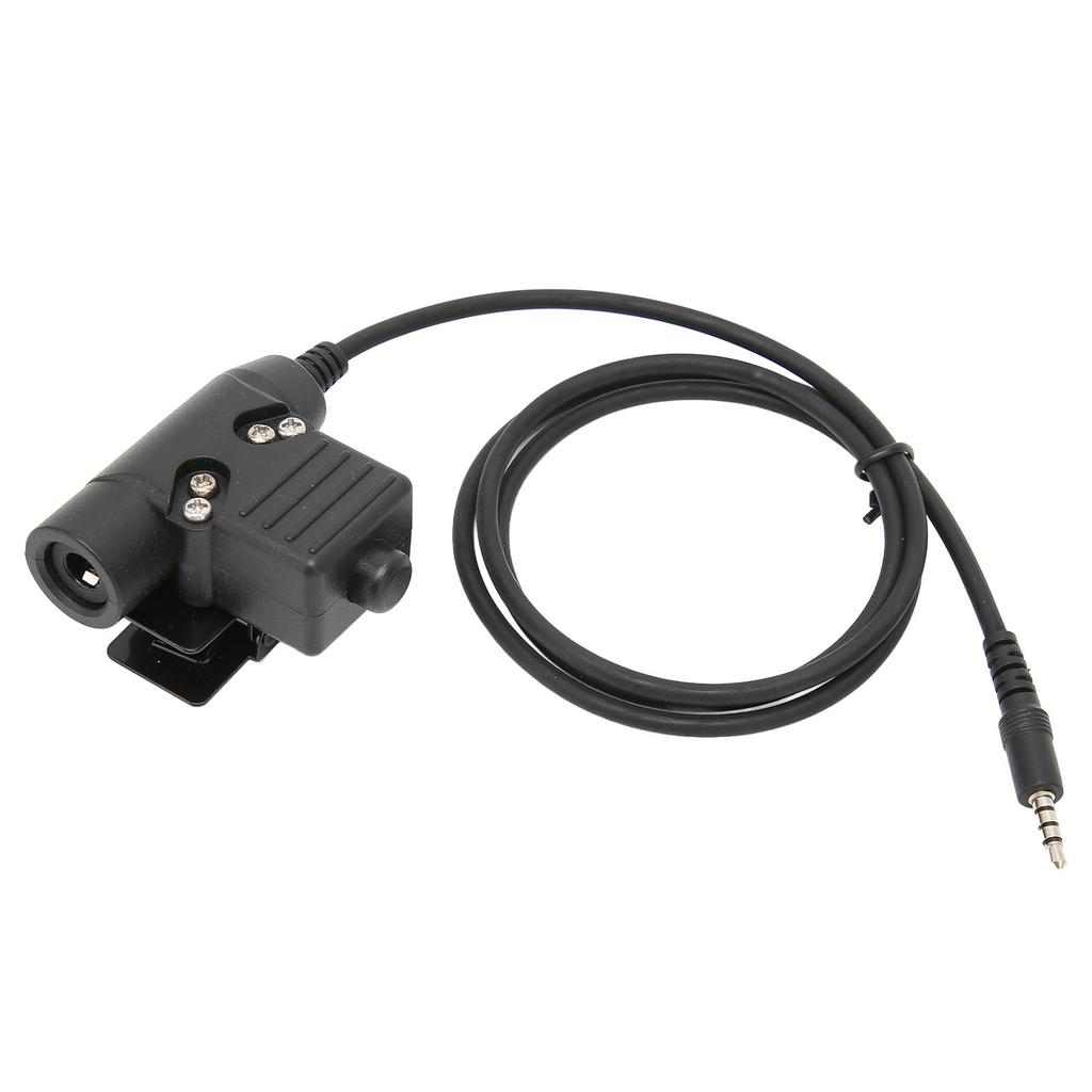 Гарнитура с микрофоном для горла, разъем 7,1 мм, двухсторонняя радиосвязь, наушники с U94 PTT для мобильного телефона 3,5 мм