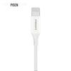 Плетеный кабель для быстрой зарядки PISEN для iPhone 6 Plus/7P/8/XR/XMax – Защита от изломов