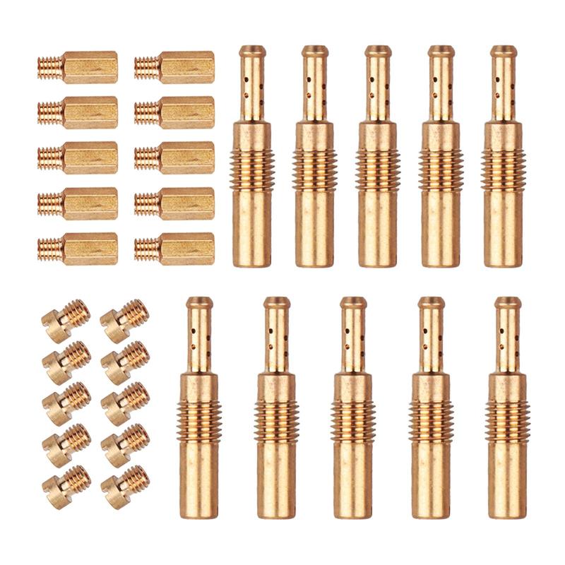 30x Slow Jets Carburetor Main Jet Kit Professional Parts Motorbike Accessories