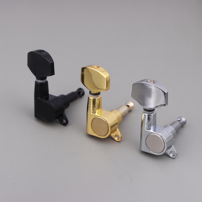 6 Pieces Guitar Tuner Pegs, Tuning Pegs Keys Machine Heads Set, Electric Guitar Tuning Keys, Locking Tuners For Guitar