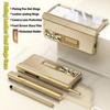Plating Touch Pen For Samsung Z Fold 4 3 Hinge Case With Pen Slot Cover For Galaxy Z Fold 4 Leather Hinge Case Front Screen Fim