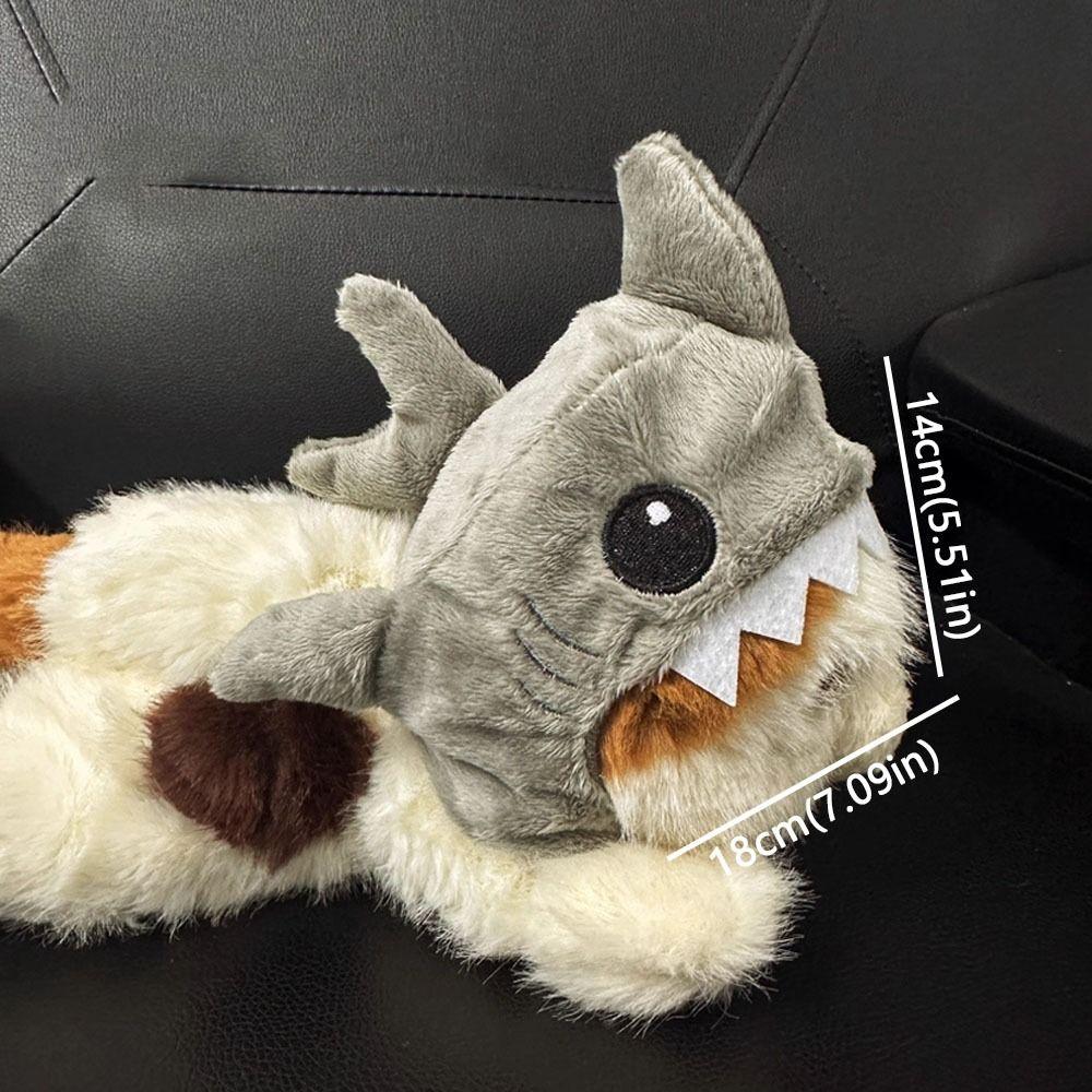 Funny Adjustable Cat Shark Headdress Warm Cartoon Pet Cosplay Headwear Soft Cute Pet Costume Cosplay Party