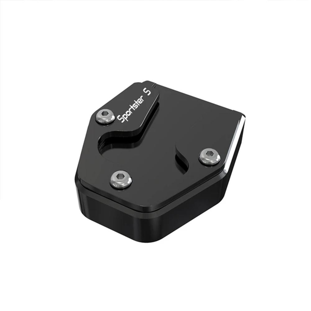 Motor For Sportster S RH1250 1250S Motorcycle Foot Side Stand Enlarger Plate Kickstand Enlarge Extension 2024