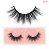 LEHUAMAO Eyelashes 3D Mink Lashes Criss-cross Strands Cruelty Free High Volume Mink Lashes Soft Dramatic Eye Lashes Makeup D101