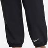 Nike Solid Color Drawstring Casual Jogger Knit Pants Kids Bottoms Black FN8371-010