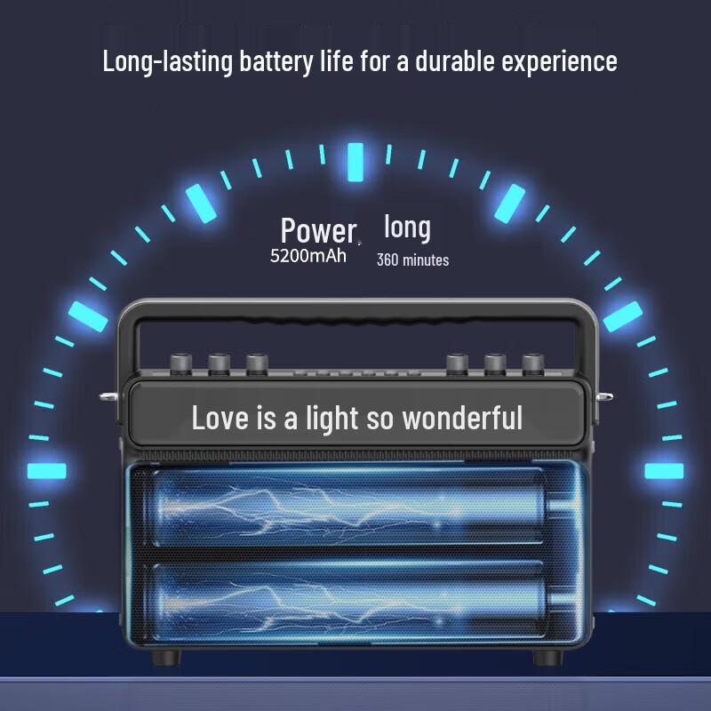 Philips Портативная Bluetooth-колонка KTV SD560, китайская вилка (адаптер в комплекте) (Китайская версия)
