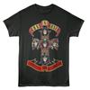 Мужская футболка Guns N Roses APPETITE FOR DESTRUCTION Official Music Дым Хлопок Унисекс Футболка