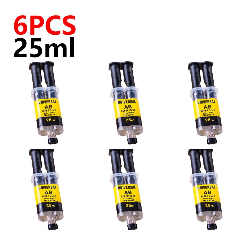 Универсальный клей AB Эпоксидная смола Клей AB Холодная сварка Для металла Нержавеющая сталь Стекло Инструмент для ремонта Сильный клей Супер Жидкий клей