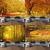 Forest Trees Fallen Leaves Decorative Tapestry Office Living Room Decor Home Wall Tapestry