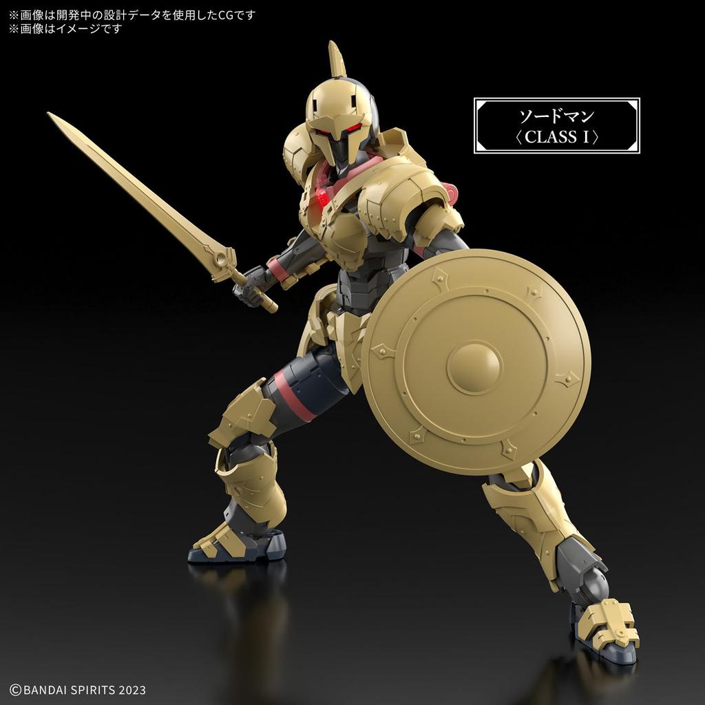 BANDAI SPIRITS 30MF Меч Либера Пластиковая Модель Предварительно Окрашенная