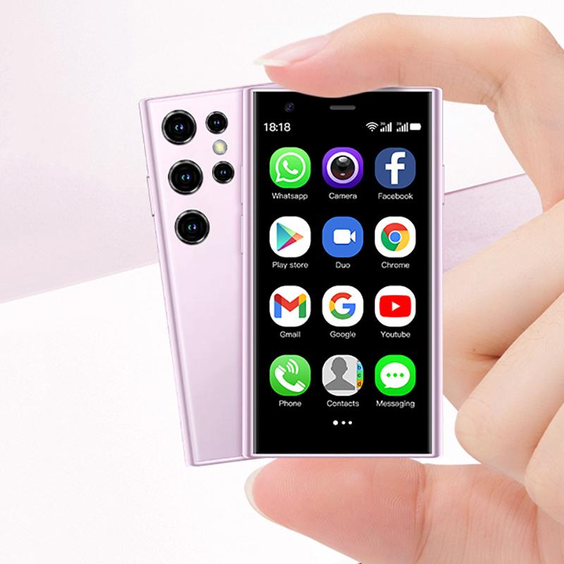 Soyes S23 Pro Mini 3G Smartphone 3.0inches IPS Quad Core RAM 2GB ROM 16GB Android 8.1 Dual SIM 5MP 1580mAh Bluetooth Type-C Ultra-thin Mobile Phone