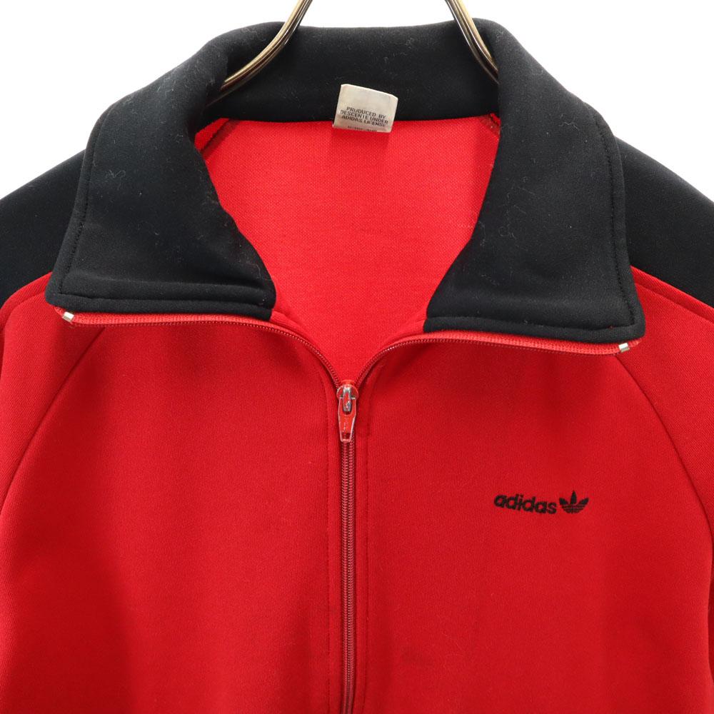 Adidas 70-е Винтаж Западная Германия бирка сделано Descente логотип Трилистник Олимпийка Мужская Б/У