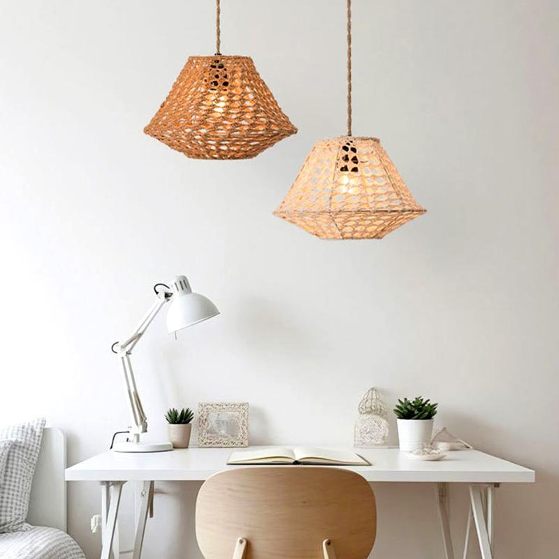 1 шт. ручной работы вязаный богемный хлопковый канат напольная лампа абажур потолочные светильники люстра крышка лампы настенный подвесной