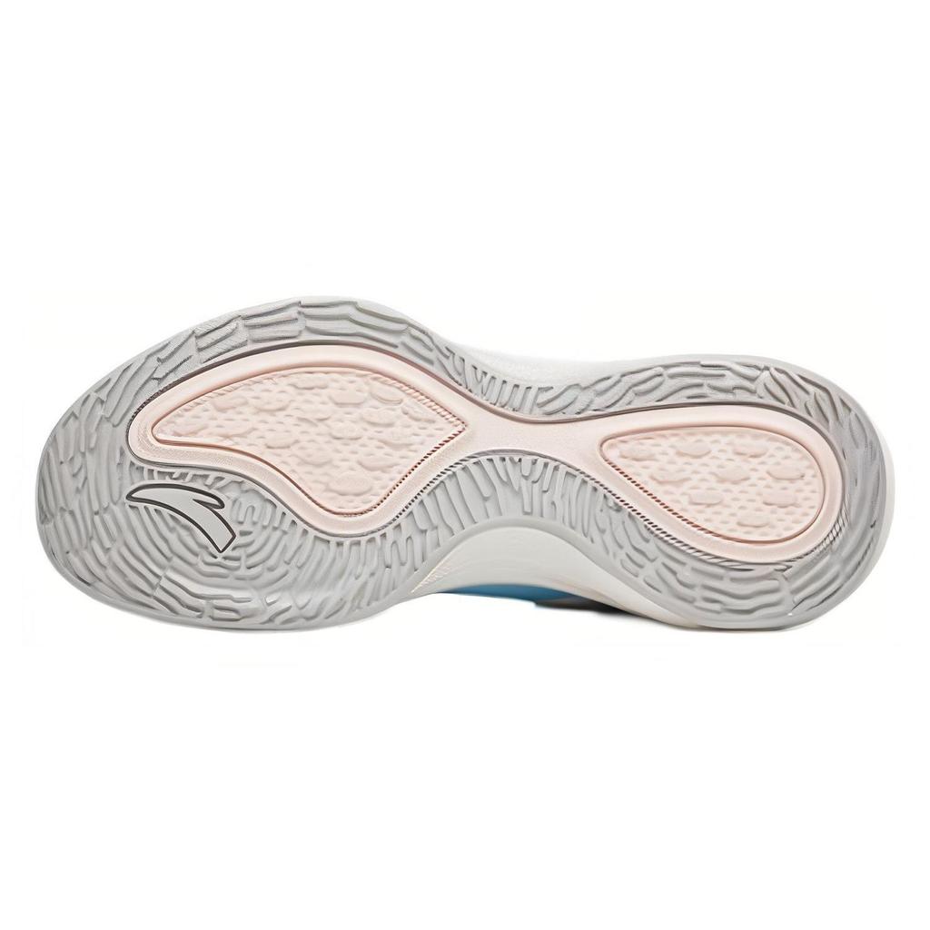 Anta Баскетбольные кроссовки Tiger Roar, удобные, универсальные, амортизирующие, нескользящие, износостойкие, средней высоты, мужские, синие 112211601Q-3