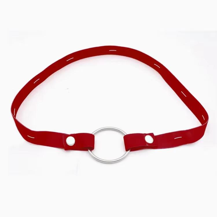 Adult Sex Toys 18+Male Chastity Cage Anti-off Elastic Band Auxiliary Belt ONLY Adjustable Ring Underwear Rope Les Scrotum Rings