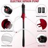 Электрический сифонный насос с батарейным питанием Портативный перекачивающий насос Мощный всасывающий универсальный насос Ручной перекачивающий насос для мазута