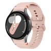 Спортивный ремешок для Samsung Galaxy watch 7/FE/4/5/6 classic/5 Pro 40 44 мм Без зазоров correa bracelet силиконовый ремень ремешки Galaxy watch 7