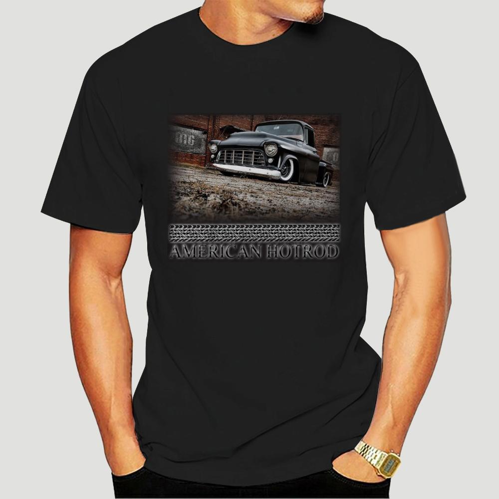 2024 Fashion Hot American Hotrod Chevy Lowered Classic Muscle Truck Apache 1950 Tshirt Tee shirt 4986X