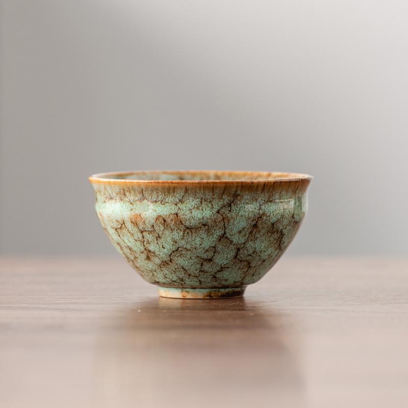 Бутиковая чашка для чая с печной глазурью, мастерская чашка, керамический чайный набор для кунг-фу, набор чайных пиал, бытовые подарки, чашка Jianzhan Wuxing