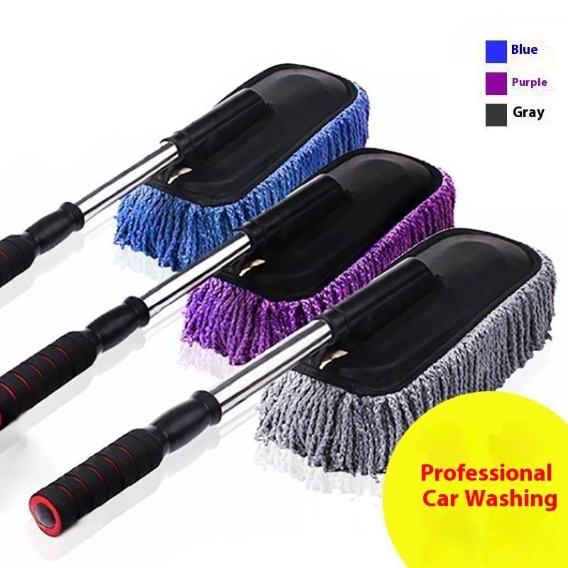 Автомойка, Швабра, Артефакт для чистки автомобиля, Специальный инструмент для автомобильной щетки, Щетка-пыльник, Подметание пыли не повреждает автомобиль, Не чистый хлопок для автомобиля