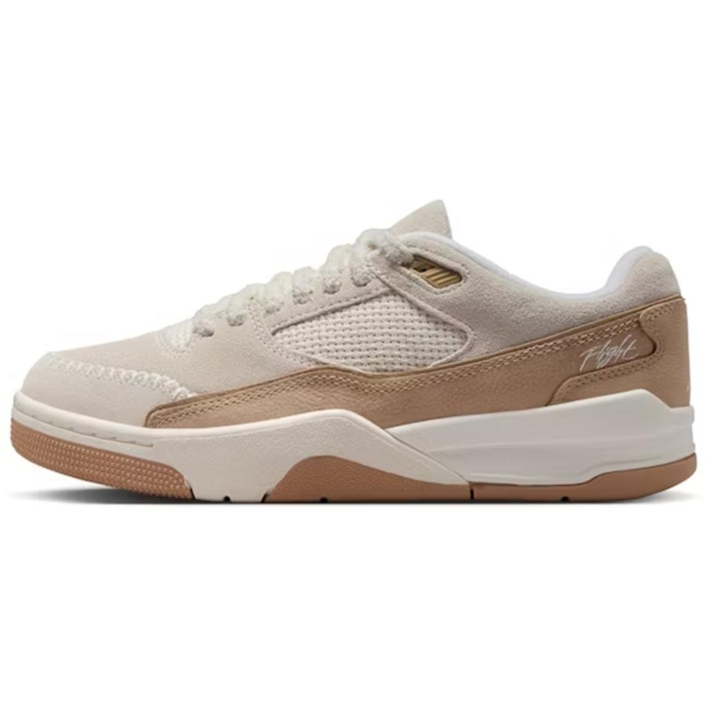 Jordan FLIGHT COURT Vintage Basketball Shoes Women's Beige Brown Jordan IB4414-120