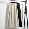 Spring Plus Size Wide Leg Pants High Waist Women Basic Elastic Pants Loose Female Casual Trousers Pants