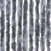 Silver Insect Screen Door Curtain 118 x 220 cm Chenille