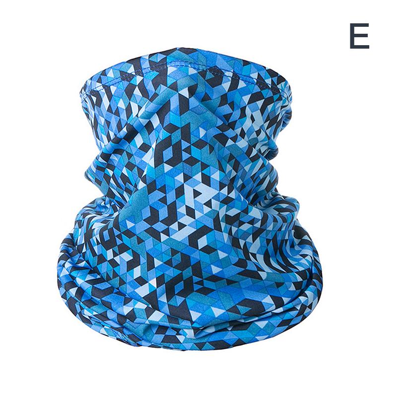 UV Protection Scarf Ice Silk Face Cover Neck Tube Quick-drying Outdoor Fishing Cycling Face Head Wrap Cover Breathable Bandana