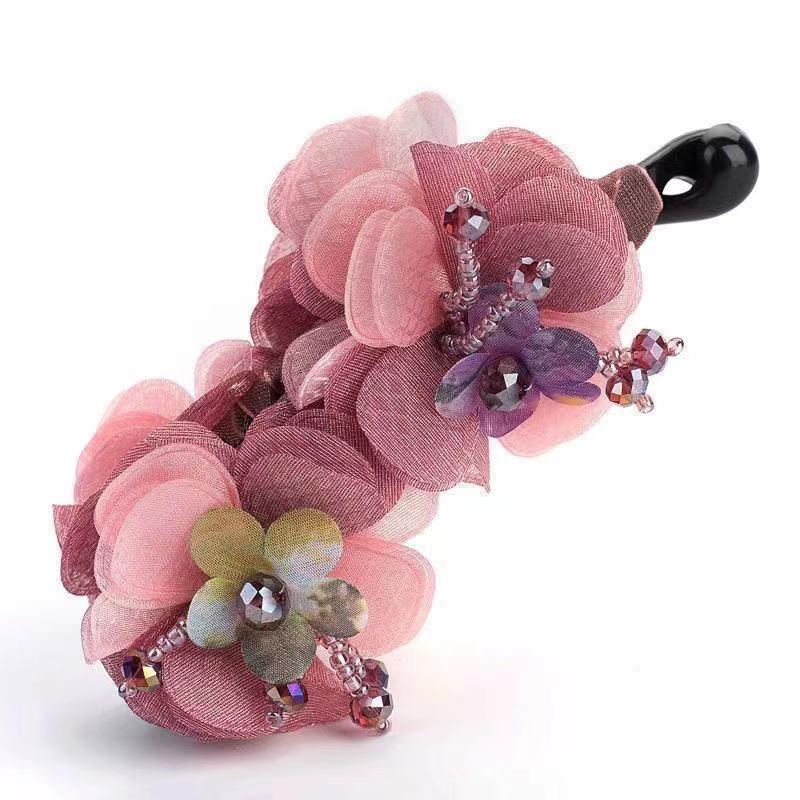 Нескользящая простая изящная заколка для волос с вертикальным зажимом Зажим для хвоста Верхний зажим Зажим-поворот Зажим-банан