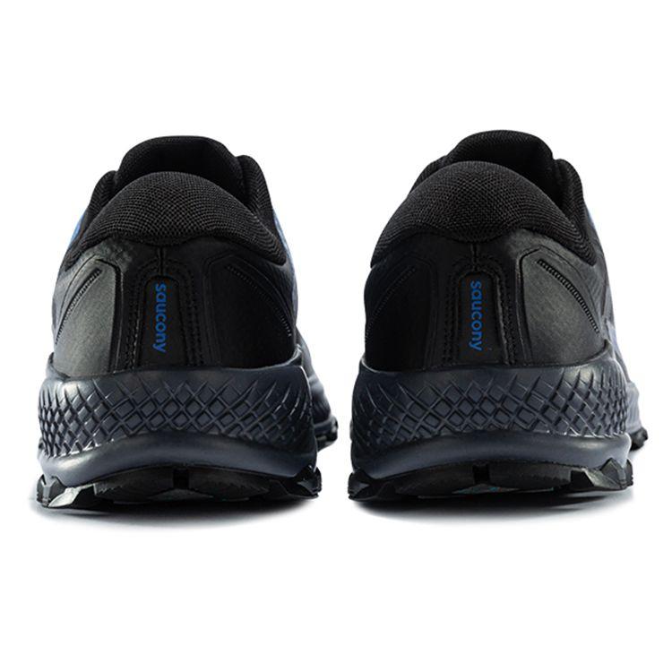 SAUCONY Мужские кроссовки для трейлраннинга Saucony Peregrine Ice+ Черно-синие S20541-2